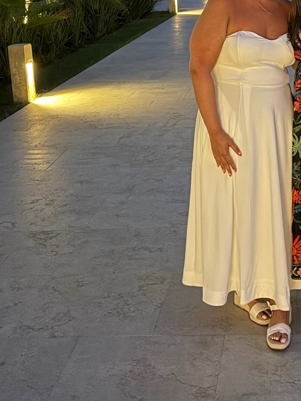 City Chic White Satin-Look Blouse